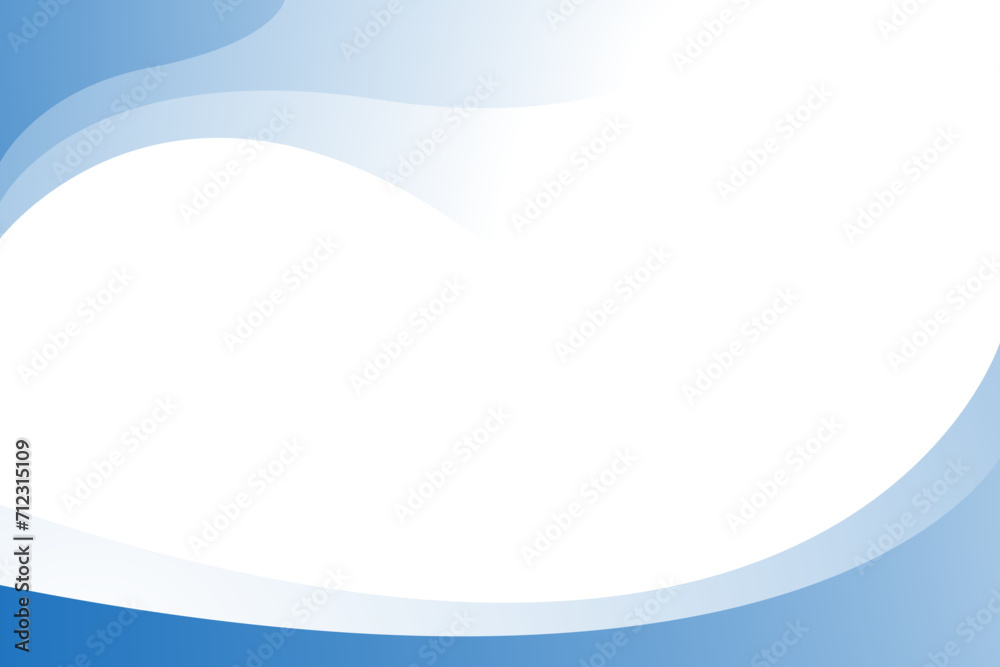 Blue and white vector wave modern background with white space for text and message. concept design Blue and white vector wave modern background with white space for text and message. concept design