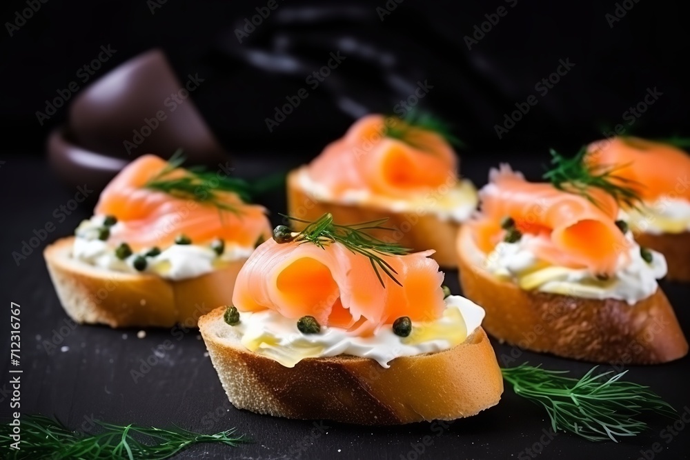 Savory Delights: Delectable Canapés Topped with Cheese and Smoked Goodness, Canapés, Gourmet Appetizers, Cheese Toppings, Smoked Delicacies, Culinary Elegance, Savory Delights: Delectable Canapés Topped with Cheese and Smoked Goodness, Canapés, Gourmet Appetizers, Cheese Toppings, Smoked Delicacies, Culinary Elegance,
