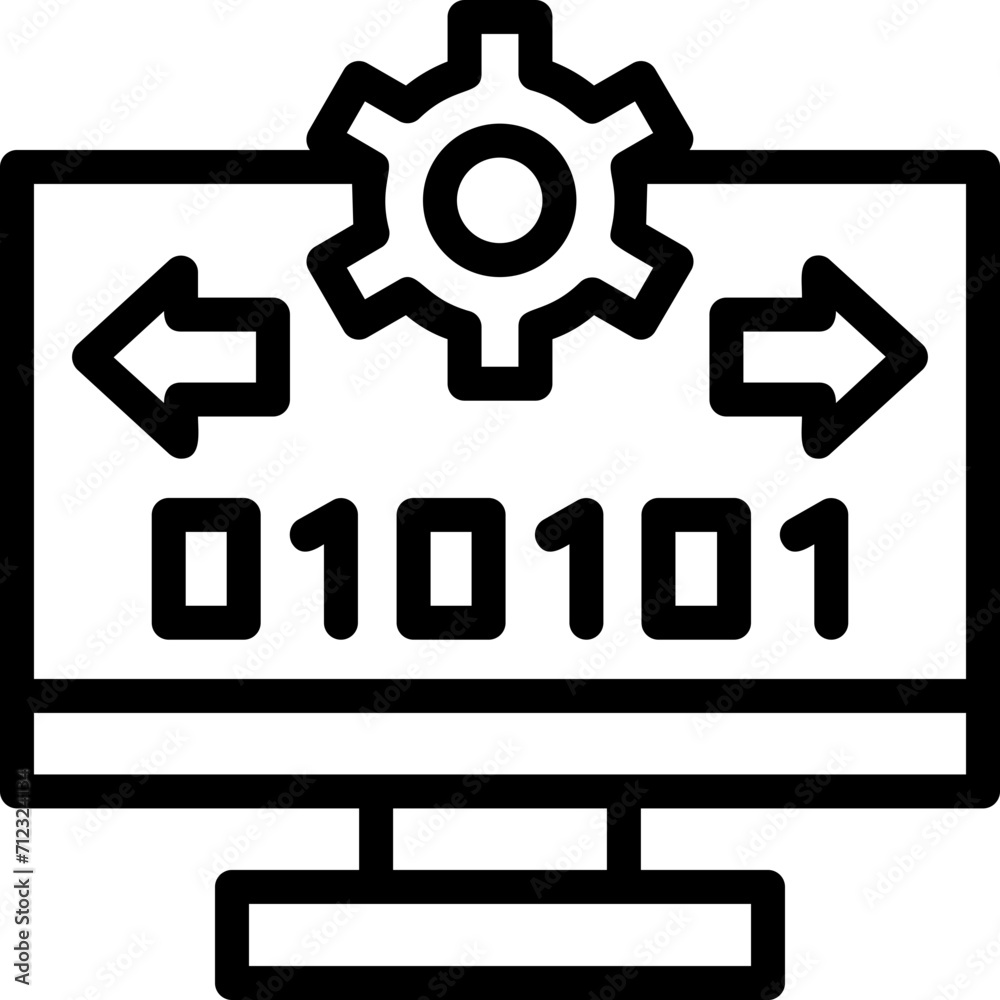 Byte Flow Icon Byte Flow Icon