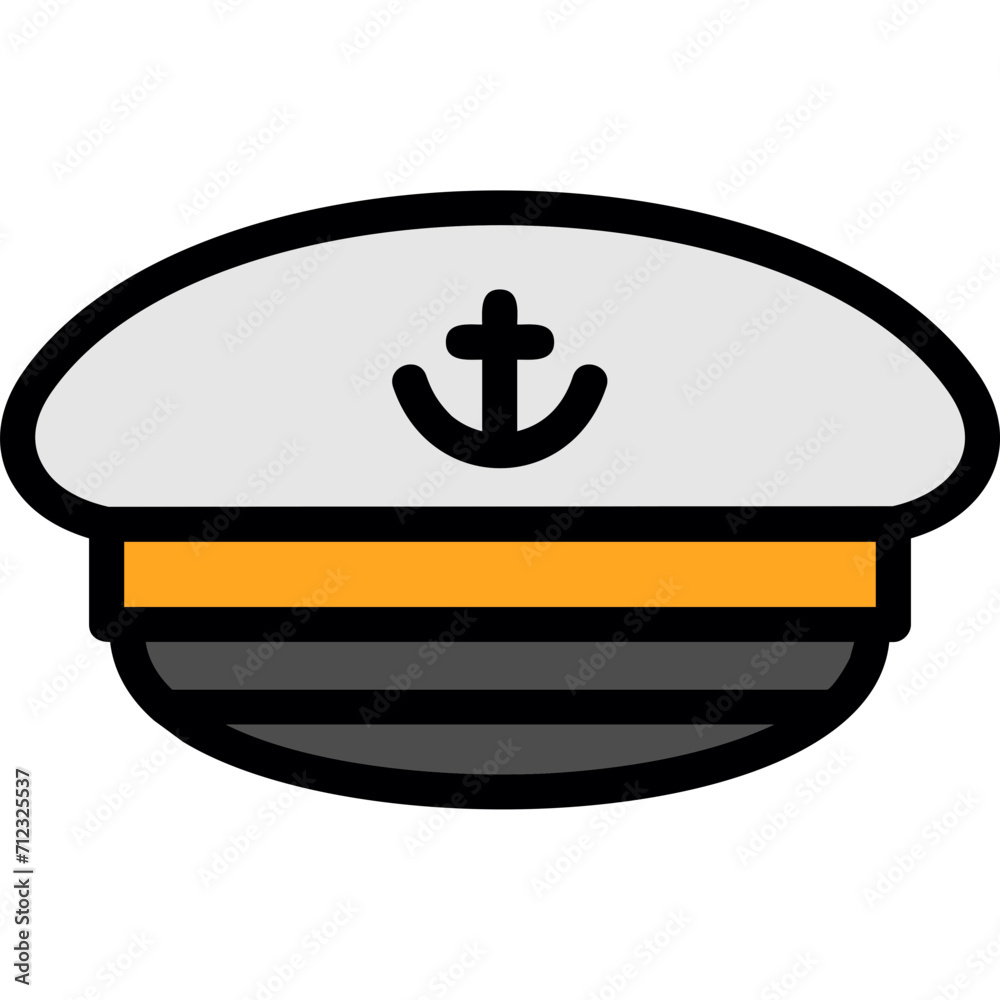 Captain's hat Icon Captain's hat Icon