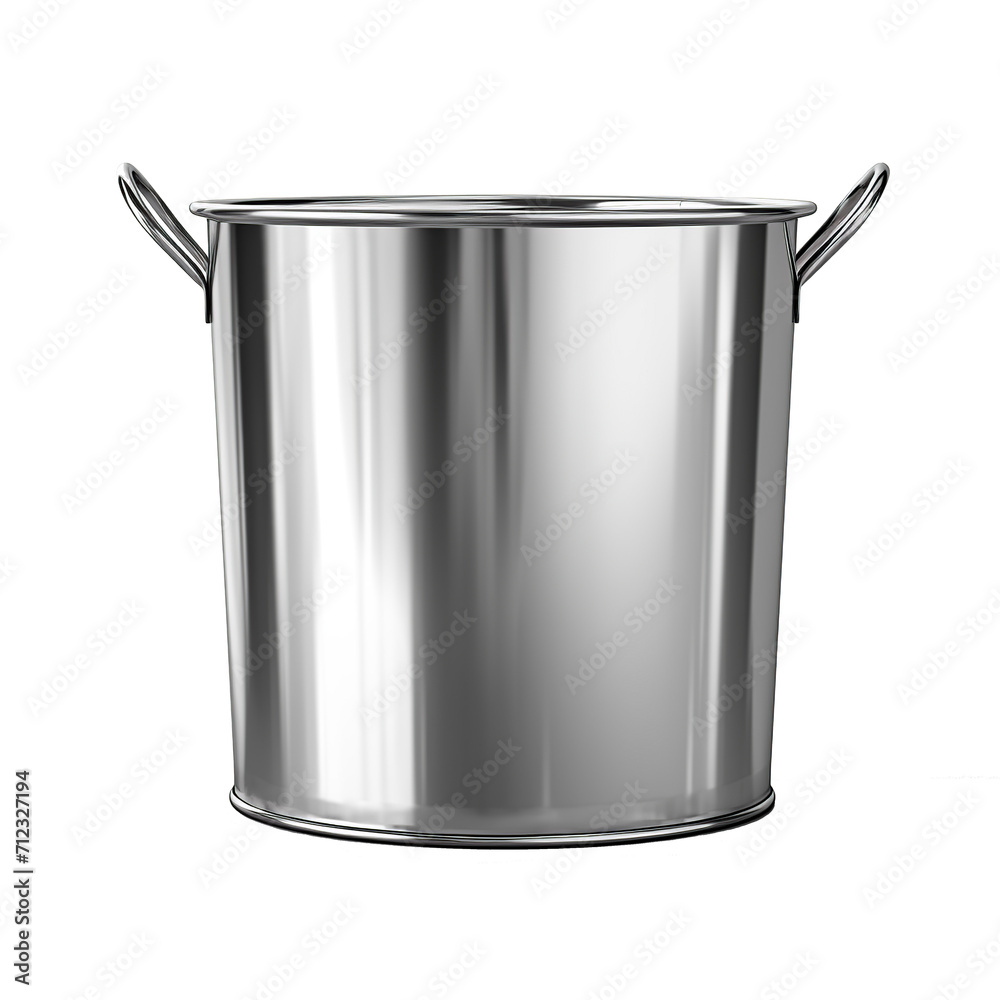 Metal saucepan isolated on white background Metal saucepan isolated on white background