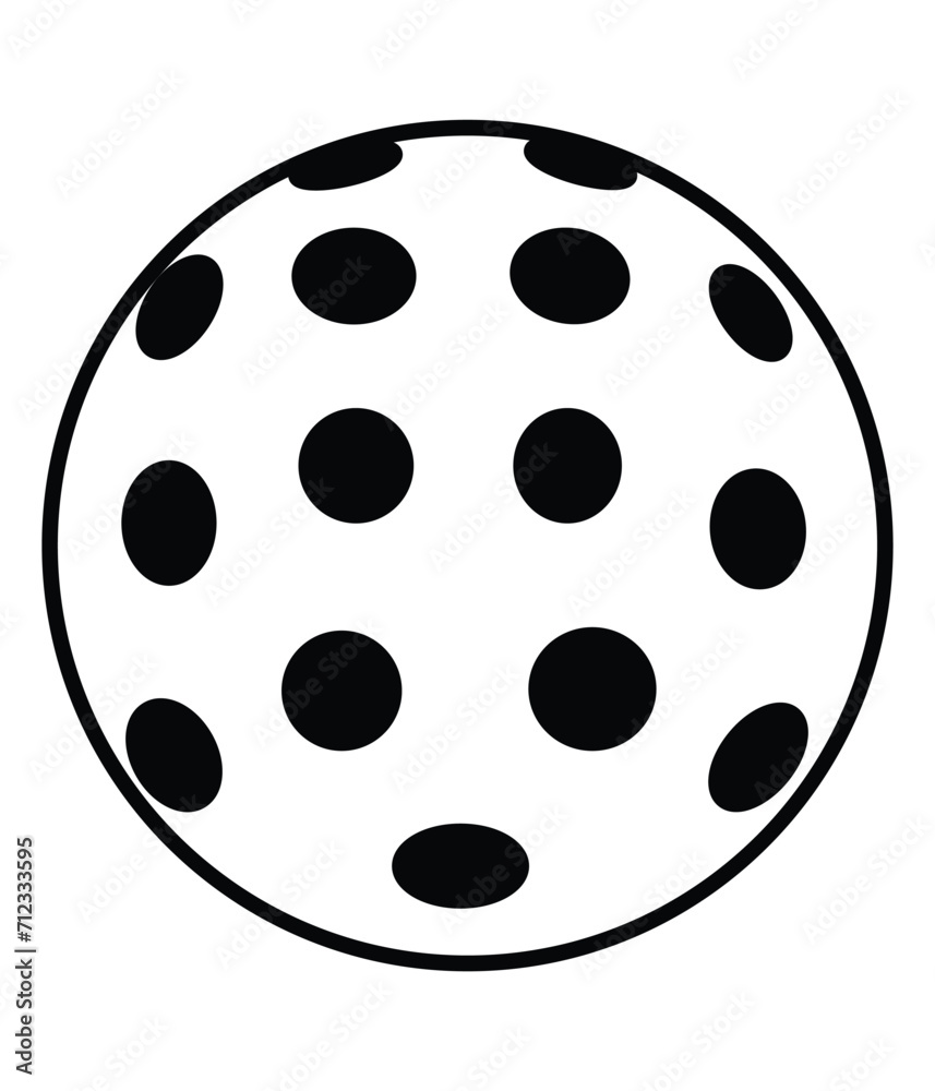 Pickleball Black Vector. You can use it as club logo, banner design etc. Pickleball Black Vector. You can use it as club logo, banner design etc.