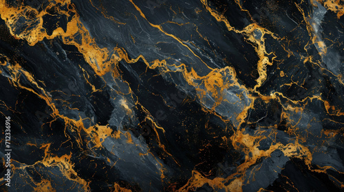 Luxury marble gold and black wallpaper background. 