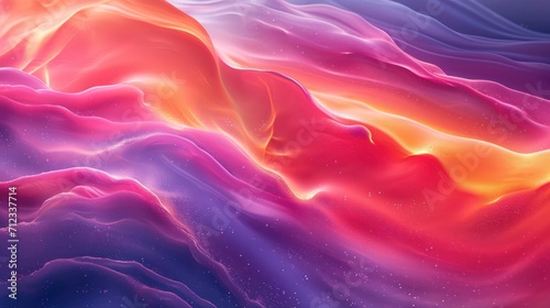 Abstract Wave Pastel Colored Liquid Lines with Vibrant Colors Wallpaper