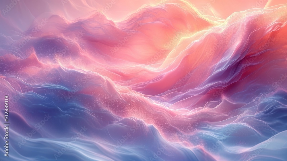 Abstract Wave Pastel Colored Liquid Lines with Vibrant Colors Wallpaper Abstract Wave Pastel Colored Liquid Lines with Vibrant Colors Wallpaper
