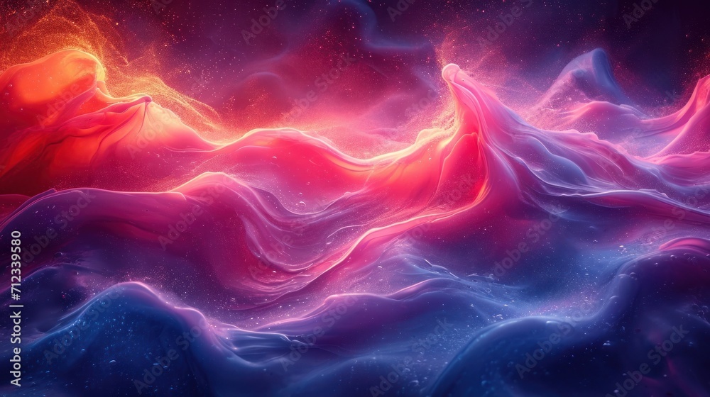 Abstract Wave Pastel Colored Liquid Lines with Vibrant Colors Wallpaper Abstract Wave Pastel Colored Liquid Lines with Vibrant Colors Wallpaper