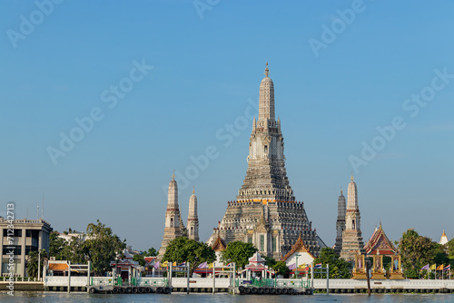 Wat Arun Ratchawararam is a Buddhist temple in Bangkok Yai district of Bangkok  Thailand.