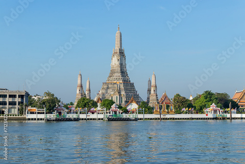 Wat Arun Ratchawararam is a Buddhist temple famous in Bangkok Yai district of Bangkok, Thailand.