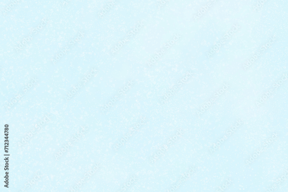 Blue sky cloudy with snowfall background. Winter season, New Year, Christmas and celebration background concept.