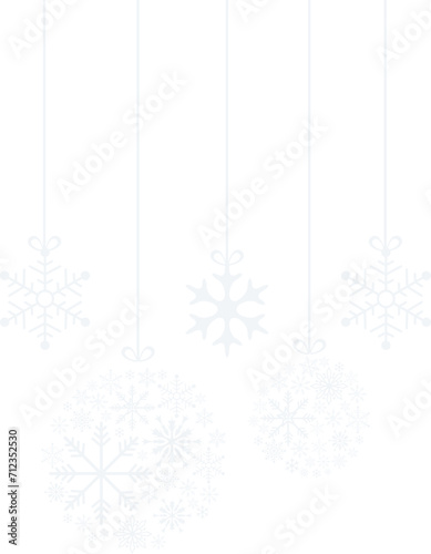 Hanging Christmas Snowflake
