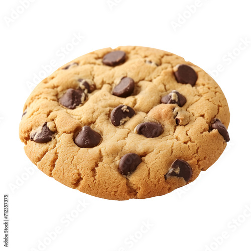Wallpaper Mural  chocolate chip cookie seen from above png isolated on a transparent background, sweets clipart Torontodigital.ca