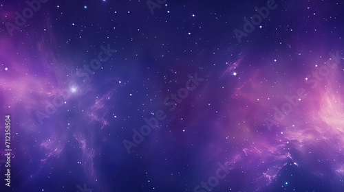 Abstract Dreamy Background Wallpaper Template of Nebula Sparkling Stars Stardust Galaxy Space Universe Astro Cosmos Milky Way Panorama Night Sky Fantasy Colorful Tone 16 9 