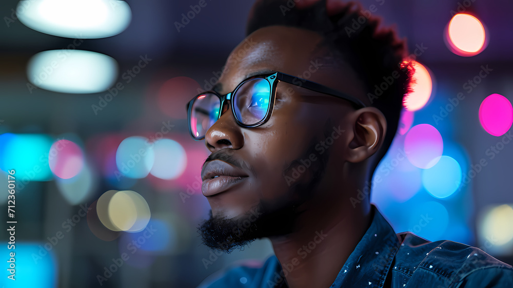 a black male engineer solving complex problems a black male engineer solving complex problems