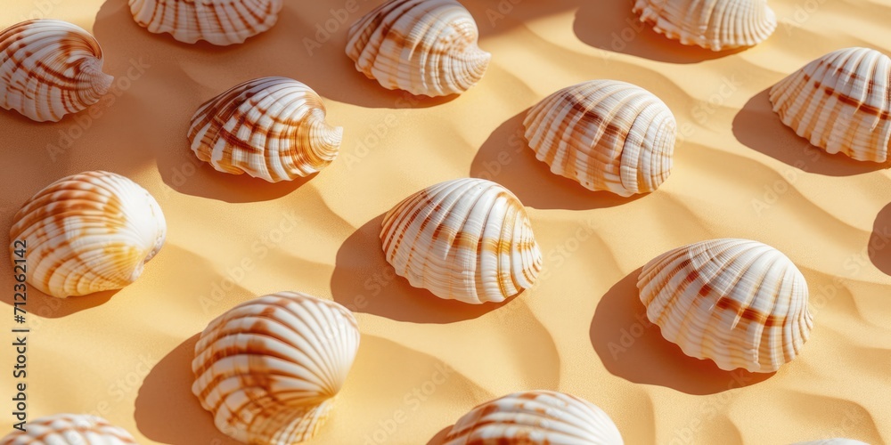sea shell pattern background sea shell pattern background