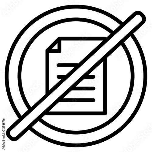 Lease Termination Icon