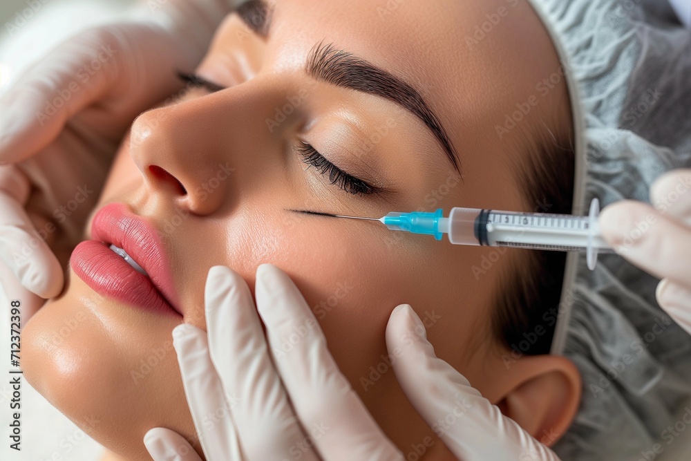 Professional Cosmetic Injection Procedure