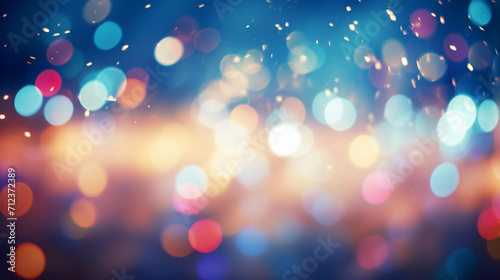 Captivating Multicolored Light Burst: Abstract Blurred Photo with Vibrant Textures, Ideal for Festive Atmosphere and Dynamic Designs!