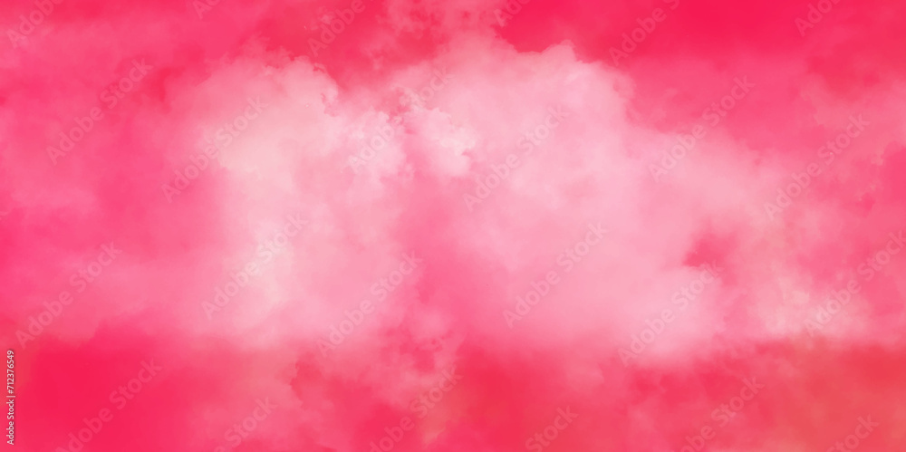 Abstract background with red and white watercolor texture background. vintage red and white sky and cloudy background .hand painted vector illustration with watercolor design .