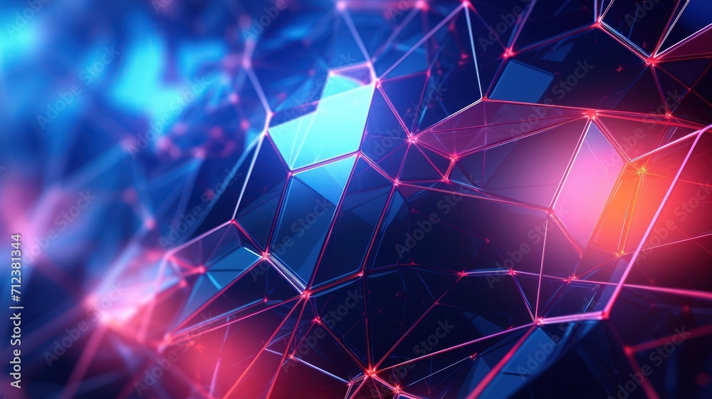 A contemporary digital abstract 3D background. A contemporary digital abstract 3D background.