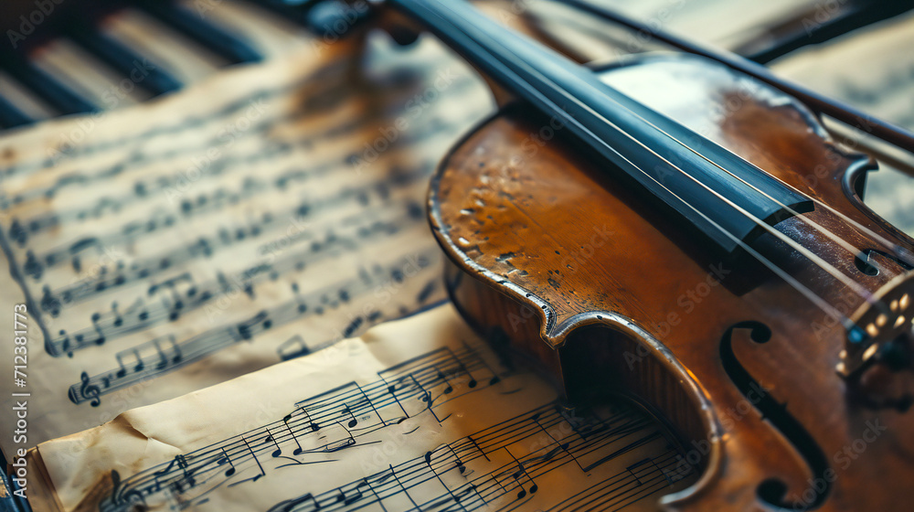 Abstract classical music background composition Abstract classical music background composition