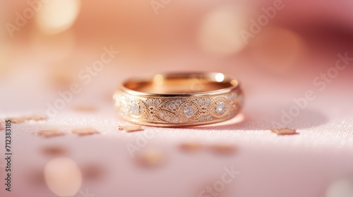 jewelry ring round background illustration diamond gold, silver wedding, band gemstone jewelry ring round background