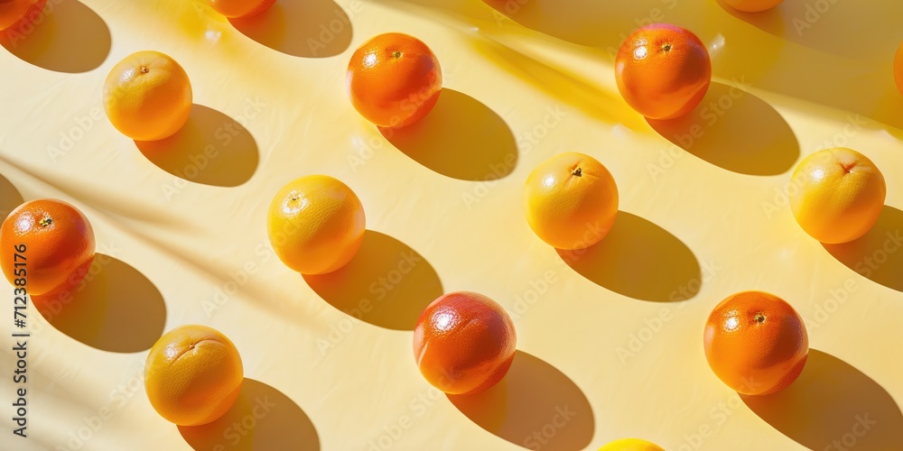 fruit citrus orange tangerine pattern background