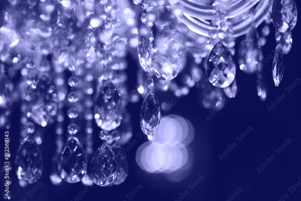 Chrystal chandelier close-up Chrystal chandelier close-up