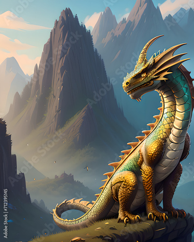 dragon on the hill