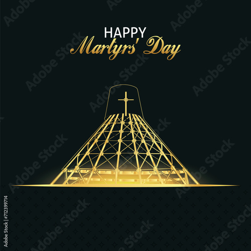  Celebrate Uganda Martyrs Day with an editable vector template of the Martyrs Shrine Basilica for Martyrs Day art. Perfect for social media and print, customize to match your brand and colors