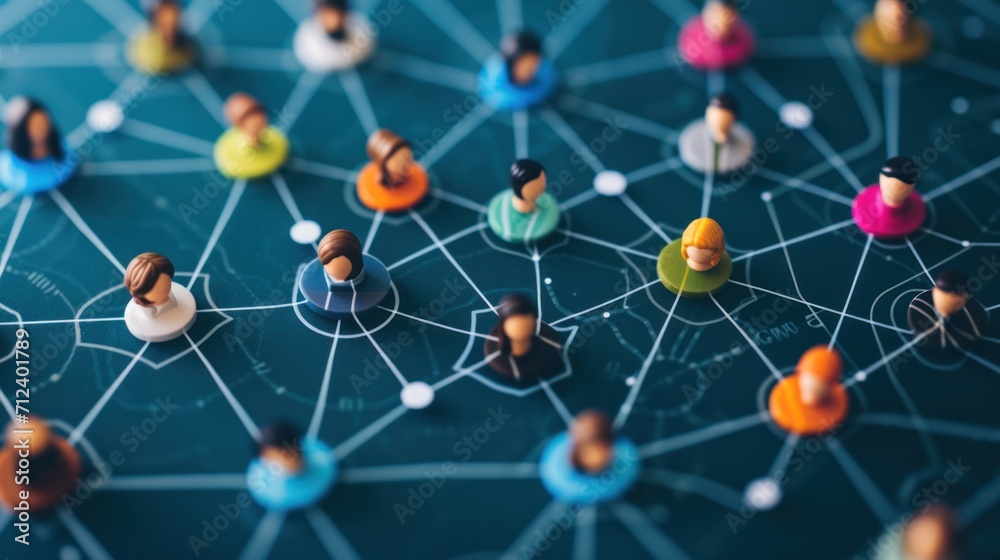 Social media concept, social media connections, diverse individuals connecting and sharing ideas through various platforms Social media concept, social media connections, diverse individuals connecting and sharing ideas through various platforms