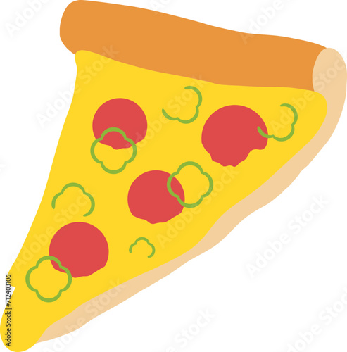 Pizza Cheese Element Illustration