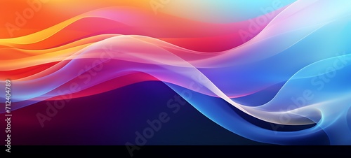 Neon Wave Background