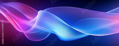 Big Neon Wave Background