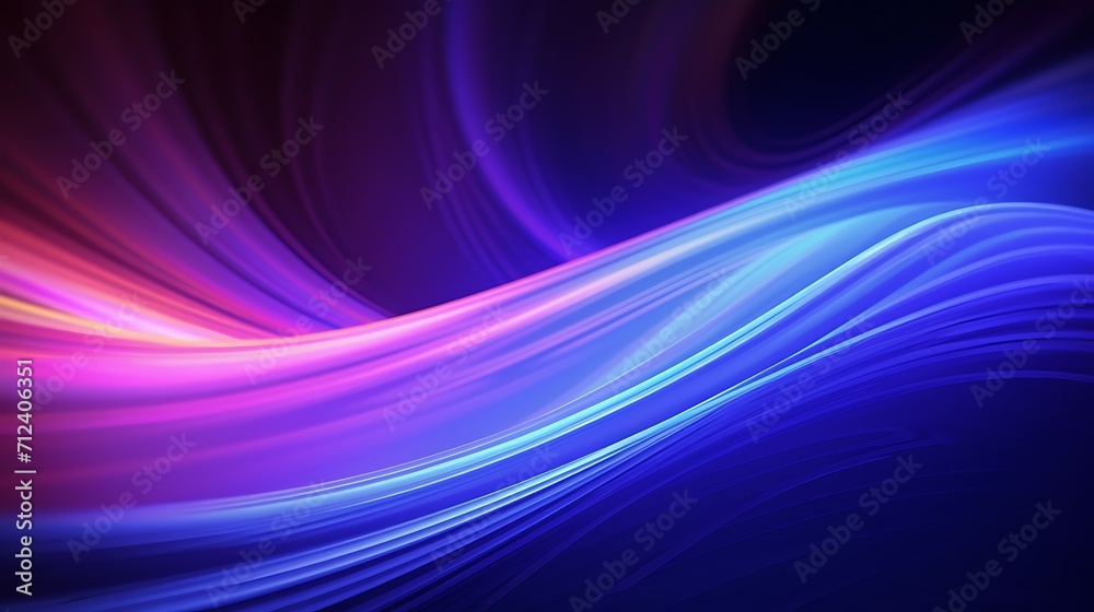 Neon Waves Background Neon Waves Background