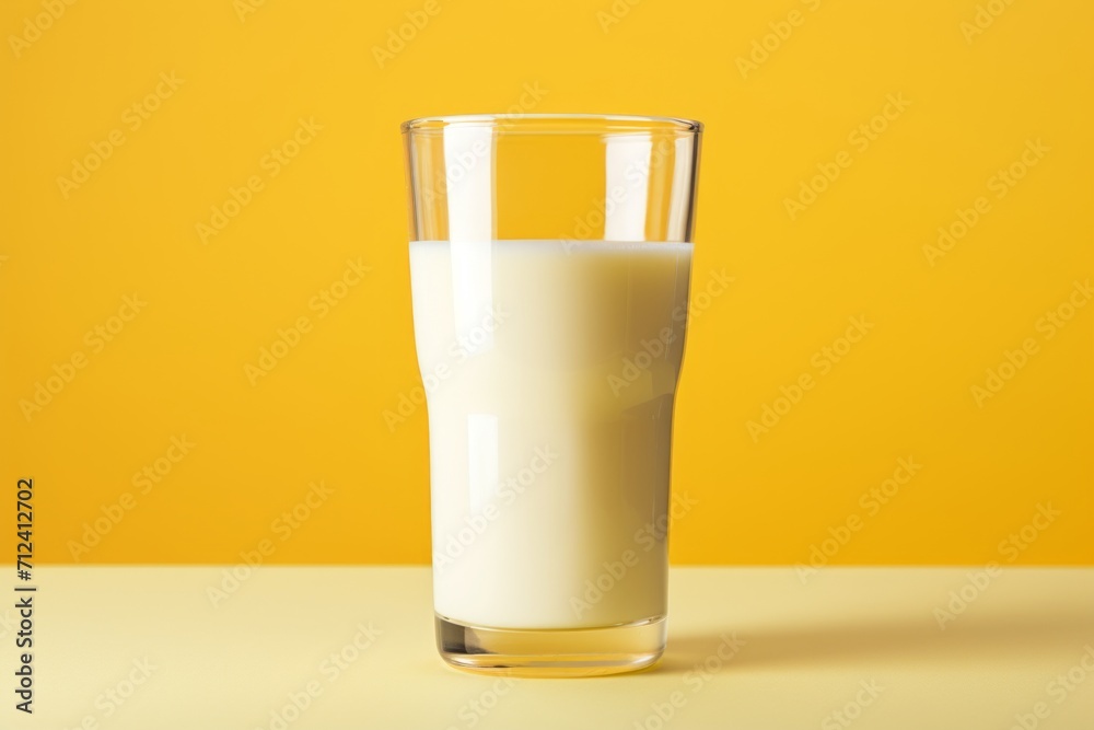 illustration glass of milk illustration glass of milk