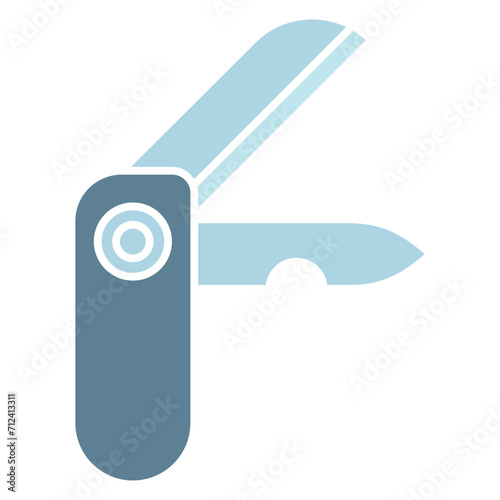 illustration of a penknife