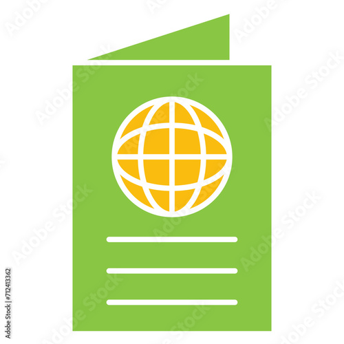 citizenship passport icon 