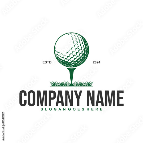 Golf Logo, Golf Logo Design Template Vector.