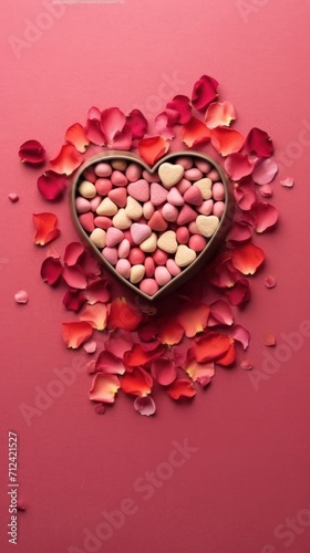 Valentine's day. Romance background