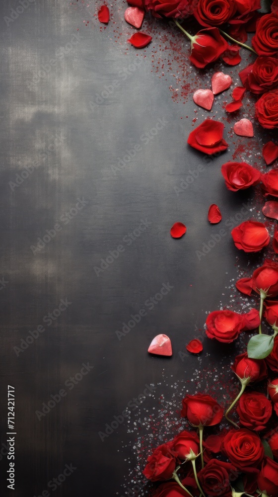 Valentine's day. Romance background Valentine's day. Romance background