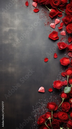 Valentine's day. Romance background © Tetiana