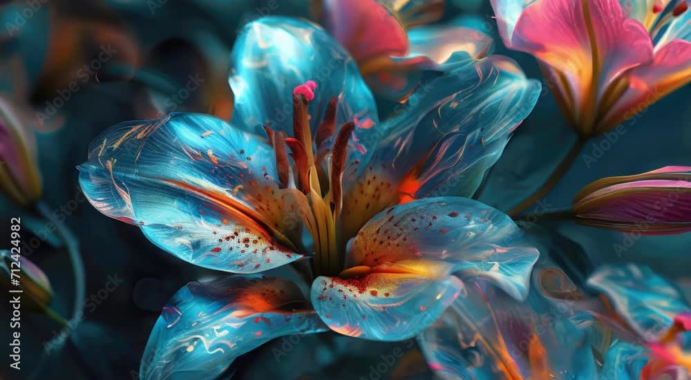 flower spring abstract