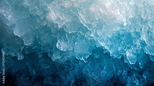 A clash of arctic tones, where icy mint and frosty blues come together in a splash that evokes the crisp chill of a winter breeze, abstract background photo