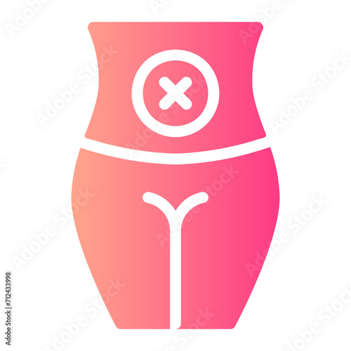 abortion gradient icon