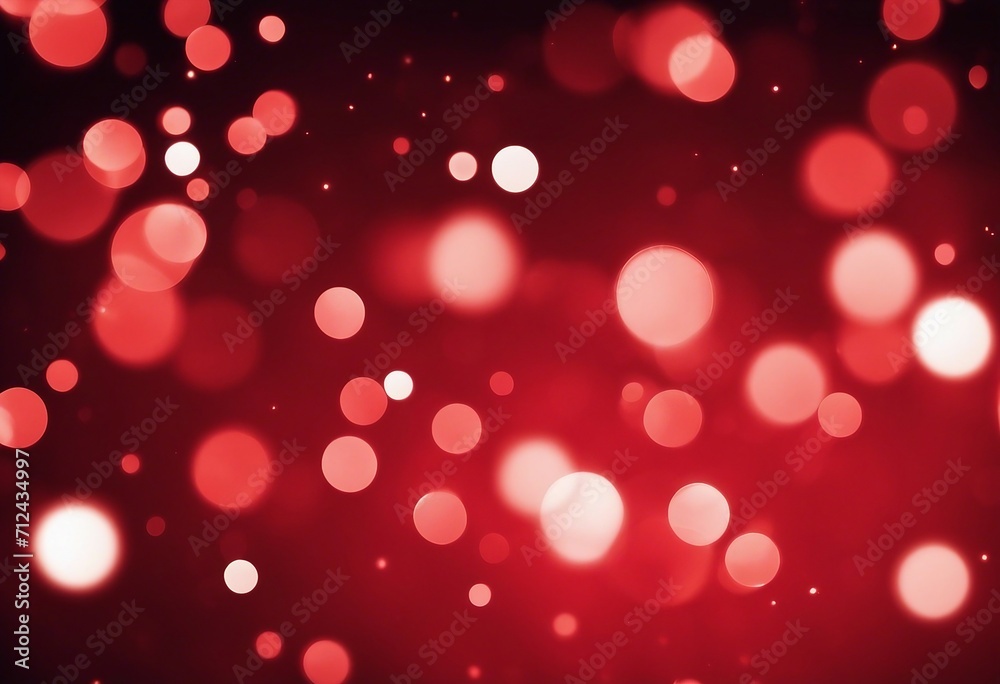 Red glow particle abstract bokeh background Red glow particle abstract bokeh background