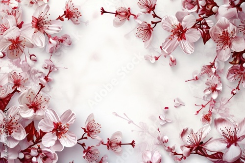 A detailed view of colorful flowers arranged on a clean white surface. Ideal for adding a touch of natural beauty to any design project or as a vibrant background