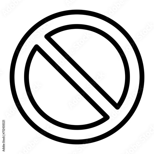 birth control pill line icon