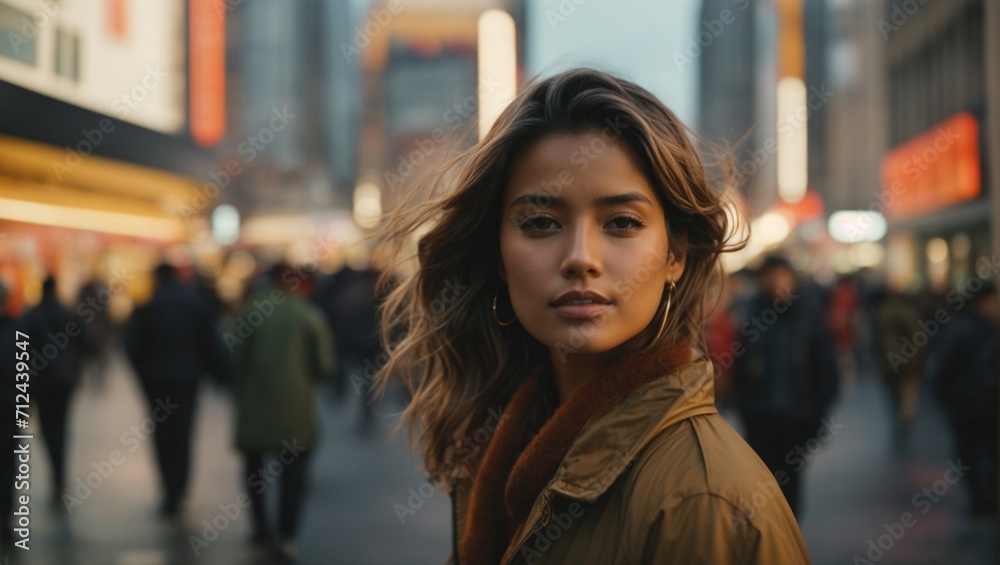 Fototapeta premium portrait of a woman