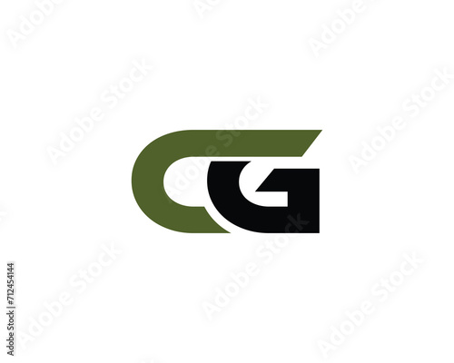 CG LOGO DESIGN VECTOR TEMPLATE