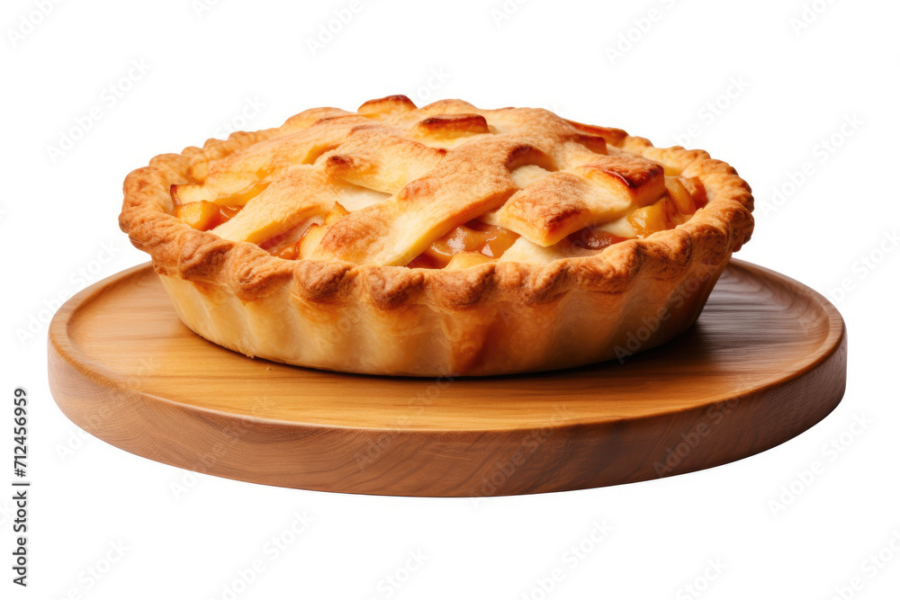 Rustic Apple Pie Presentation Rustic Apple Pie Presentation
